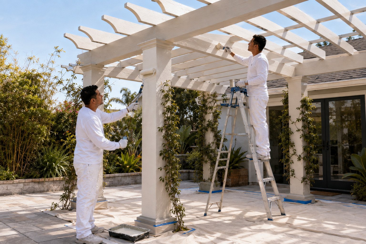 Painting contractor working in La Palma, CA