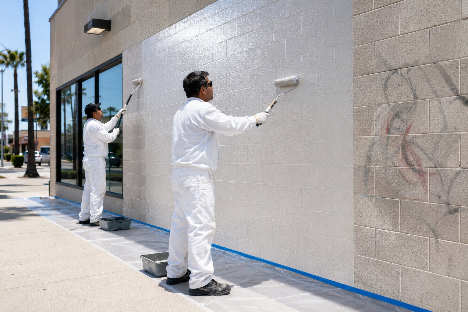 Painting contractor working in Paramount, CA